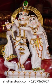 Photo De Stock Statue Du Dieu Hindou Shri Krishna Shutterstock