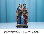 Statue of the image of holy family - Holy Trinity - Images of Catholic religion