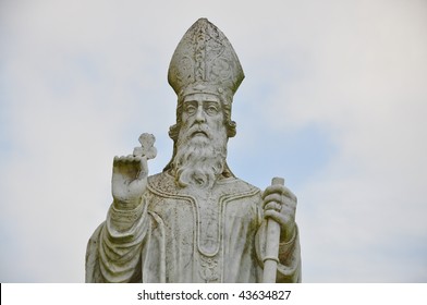 Statue Of An Irish Saint, St. Patrick