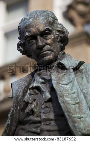 Statue of James Watt, engineer and inventor, 1736 - 1819