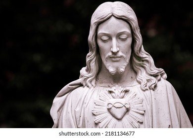 Statue of Jesus Christ in stone