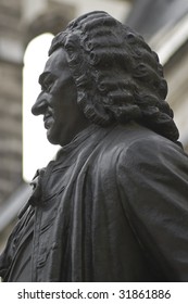 statue of JS Bach in Leipzig