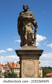 Statue Of Jude The Apostle, Charles Bridge, Prague