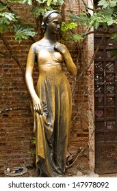 Statue Of Juliet In Verona, Italy