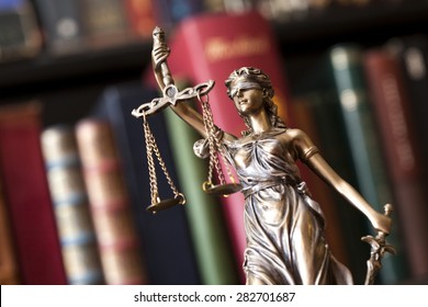 Statue of justice - Shutterstock ID 282701687