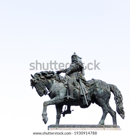 Statue of King Jaime I in Valencia