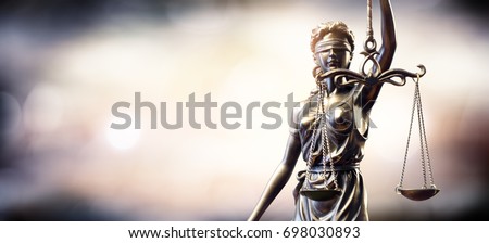 Statue Of Lady Justice 
