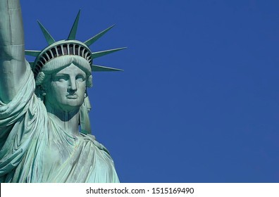 statue of liberty face clipart yelling