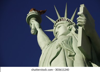 The Statue of Liberty is a colossal copper statue designed by Auguste Bartholdi a French sculptor was built by Gustave Eiffel.Dedicated on Oct 28, 1886.One of most famous icons of the 4th of July USA.