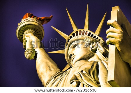 The Statue of Liberty is a colossal copper statue designed by Auguste Bartholdi a French sculptor was built by Gustave Eiffel.Dedicated on Oct 28, 1886.One of most famous icons of the 4th of July USA.
