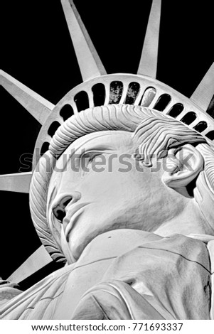 The Statue of Liberty is a colossal copper statue designed by Auguste Bartholdi a French sculptor was built by Gustave Eiffel.Dedicated on October 28, 1886 is one of the most famous  icons of the USA.