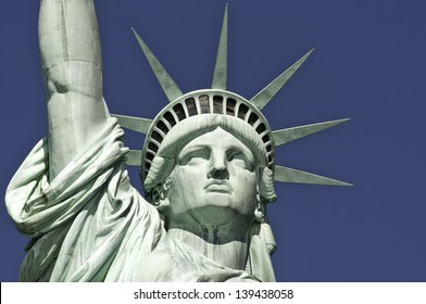 Statue Of Liberty Face