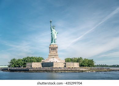 The Statue of Liberty in New York City - Shutterstock ID 435299704