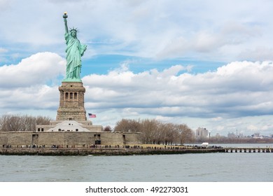 Die Freiheitsstatue in New York City USA