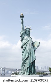 Statue Of Liberty In Odaiba, Japan