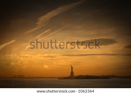 Similar – Sunset of Liberty