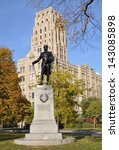 Statue of Lieutenant-Colonel John Graves Simcoe at Queen