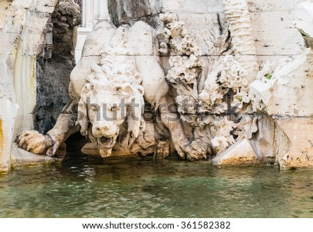 Similar – Foto Bild Wasserskulptur