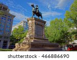 Statue is located in Washington D.C., the United States of America. It is made in honor of general Winfield Scott Hancock by  Henry Jackson Ellicott together with architect Paul J. Pelz.