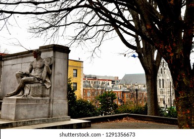 Statue In Meridian Hill Park