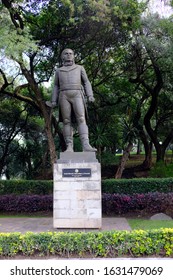 Statue Of José María Morelos - A Mexican Roman Catholic Priest And Revolutionary Rebel Leader Who Led The Mexican War Of Independence Movement.