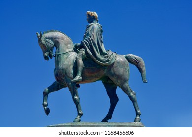 Statue Of Napoleon Bonaparte On A Horse, Ajaccio