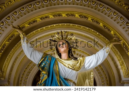 Similar – Image, Stock Photo Church of our Lady before Tyn. Famous historical, gothic style building. Prague.