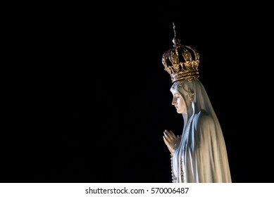 The Statue Of Our Lady Of Fatima, Portugal