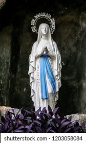 Statue Our Lady Of Lourdes Virgin Mary