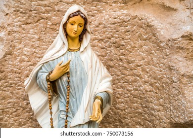 statue of Our Lady of Medjugorje, the Blessed Virgin Mary