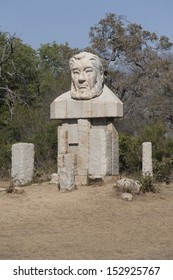 Statue Of Paul Kruger At Kruger National Park