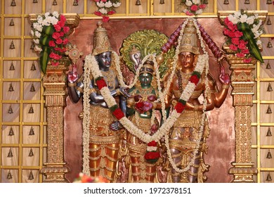 statue of rama sita wedding, a traditional Indian ethanic backdrop