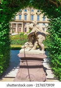 A Statue Of The Würzburg Residence Park