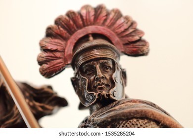 Statue In Resin - Roman Centurion