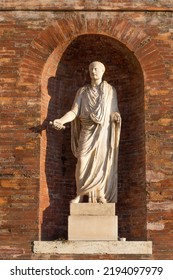 Statue of a roman Senator located in Quirinale Square. Rome, Italy - Shutterstock ID 2194097979