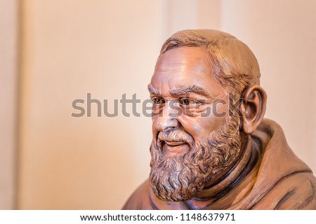 Statue of Saint Father Pious