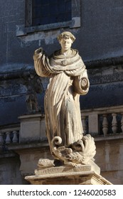 Statue Of Saint Thomas Aquinas, With The Hands Cut Off