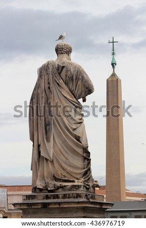 Statue of St. Peter in Vatican 