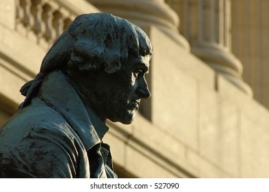 Statue Of Thomas Jefferson In Cleveland