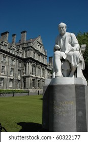 Statue In Trinity College Dublin