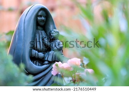 Statue of The Virgin of The Angels,  patroness of Costa Rica (Virgen De Los Angeles)