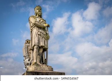 A Statue Of The Warrior William Wallace 