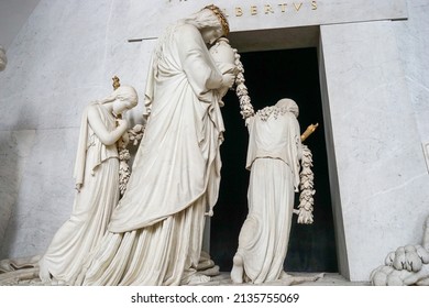 Statues Of The Augustinian Church In Vienna