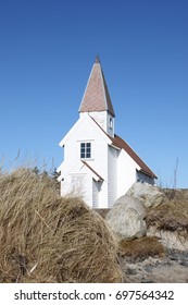 Stavanger Norway Sola Wooden Church Beach