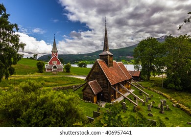 Stave Church Of RÃ¸dven, Norway