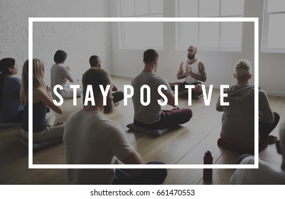 Stay Calm Positive Life Attitude Motivation Stock Photo 658843915 ...