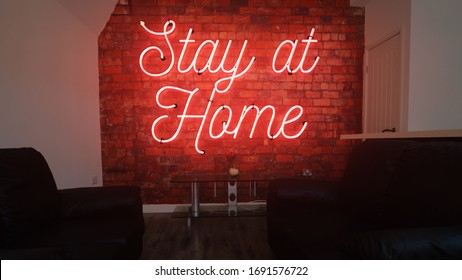 Neon Sign Brick Wall High Res Stock Images Shutterstock