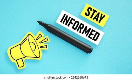 Stay Informed is shown using a text