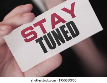 Stay Tuned Stock Photos Images Photography Shutterstock