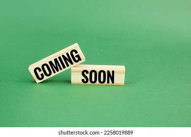 stay with the word coming soon. concept is coming or soon - Shutterstock ID 2258019889